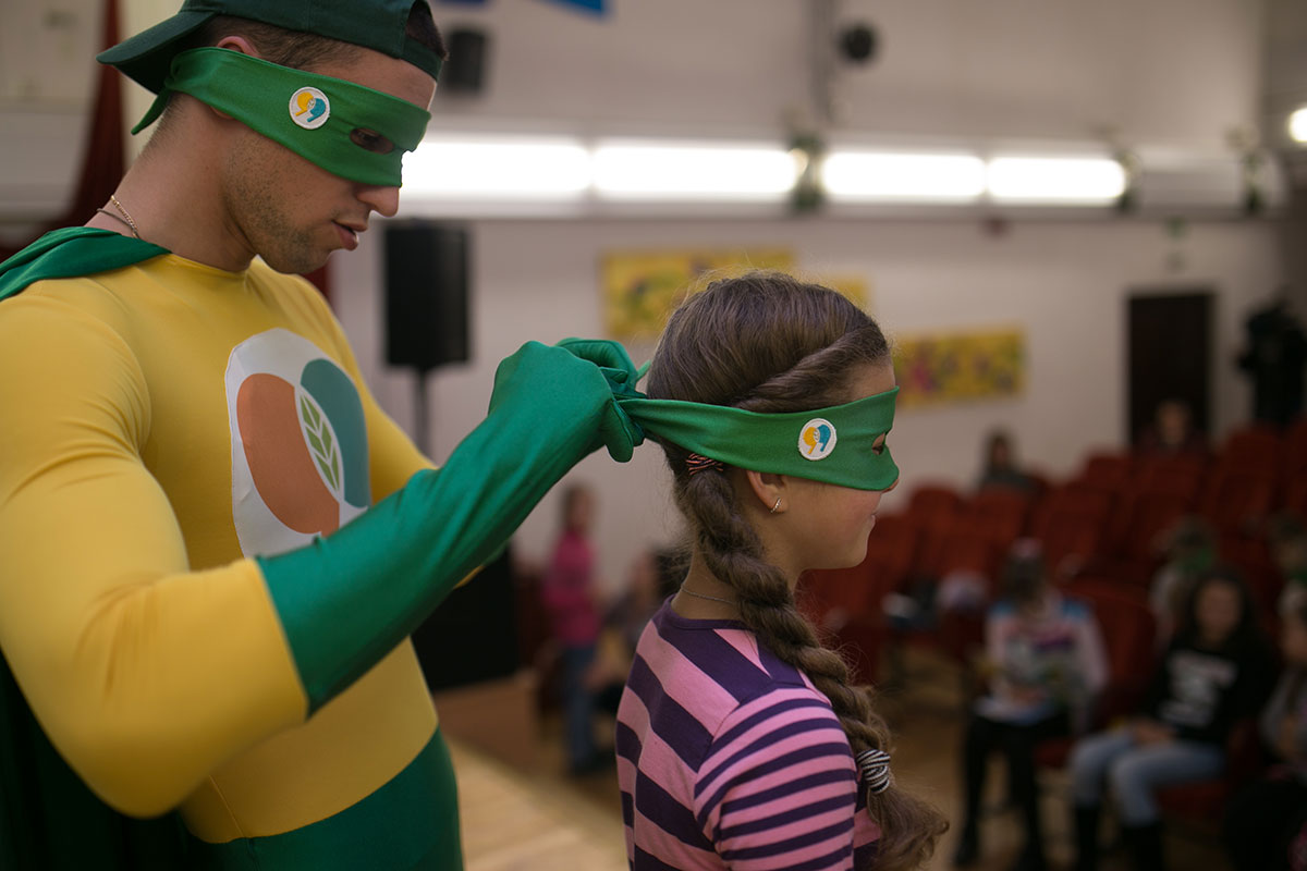 Началась подготовка маленьких экоменов в школах. Героем быть легко!