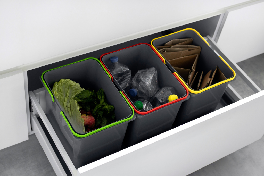 Система сортировки мусора дома